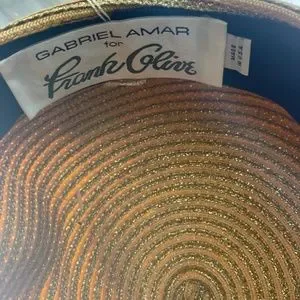 Gabriel Amar for Frank Clive Women’s Hat Gold Gabriel Amar | Accessories | Gabriel Amar For Frank Clive  main image 3